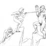 Cavewomen versus Denisovan Man!