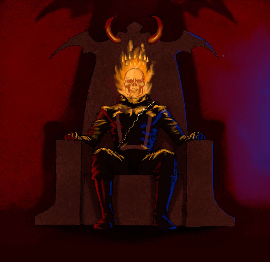 Johnny Blaze, Ghost Rider - King of Hell by Nick-Perks on DeviantArt