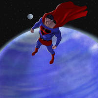 Superman - Watching over the world