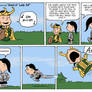 TLIID - Sif and Loki in the style of Peanuts