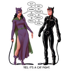 TLIID Original vs Present Day character- Catwoman