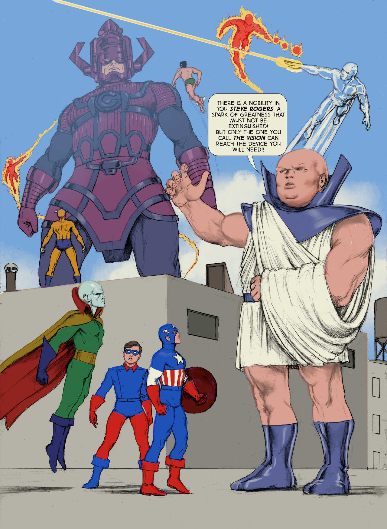 TLIID What If?'s week - The Invaders face Galactus by Nick-Perks on ...