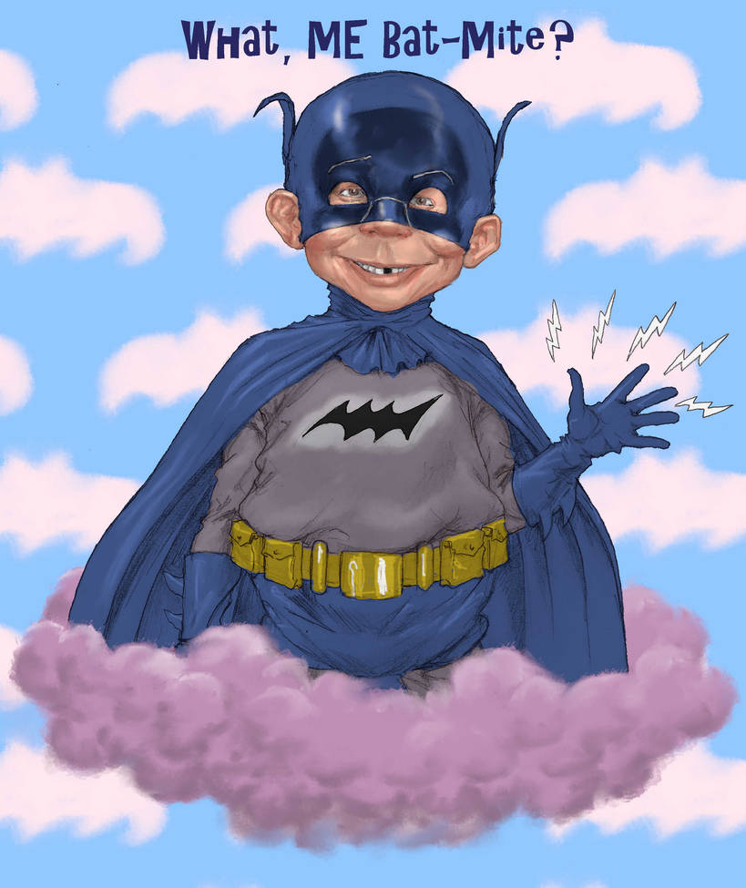 Alfred E Bat-Mite Neuman by Nick-Perks on DeviantArt