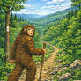 Bigfoot hiking the AP.