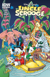 Uncle Scrooge #4 Disney Legacy Cover / Small World