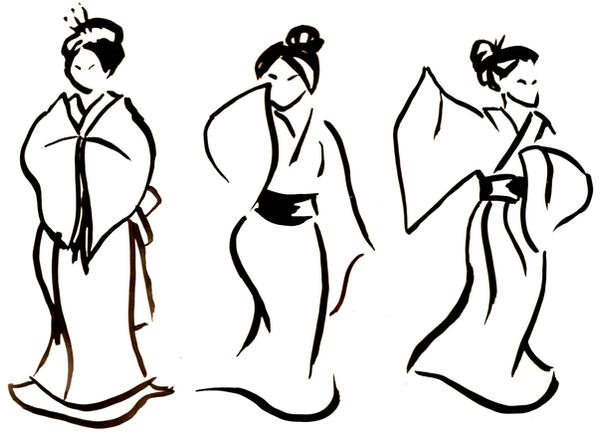 Original: Ink Geishas