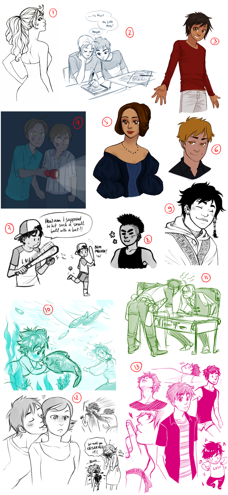 LH: Sketchdump 3