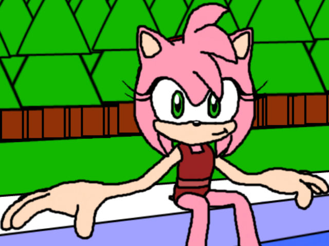 Amy Poolp Amy Rose at the Pool by paulhobby19 on DeviantArt