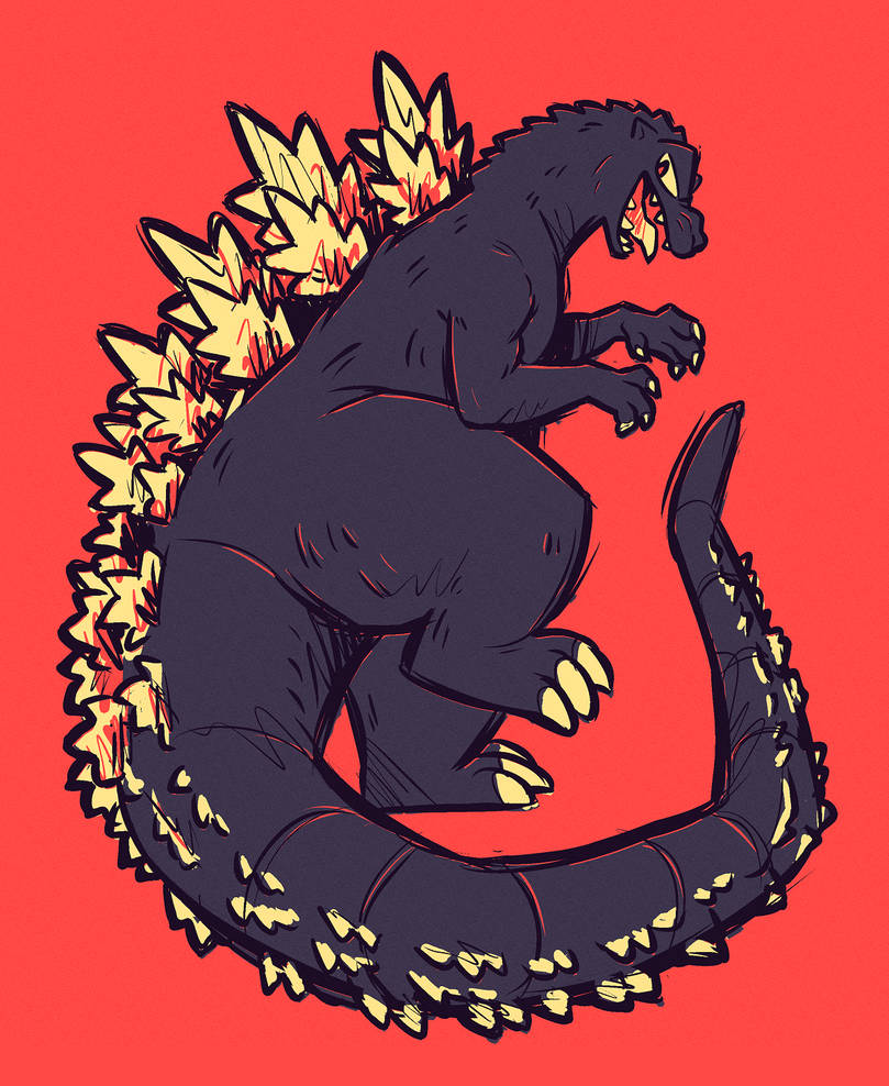 Spring Godzilla Godzilla March by squeedgemonster on DeviantArt