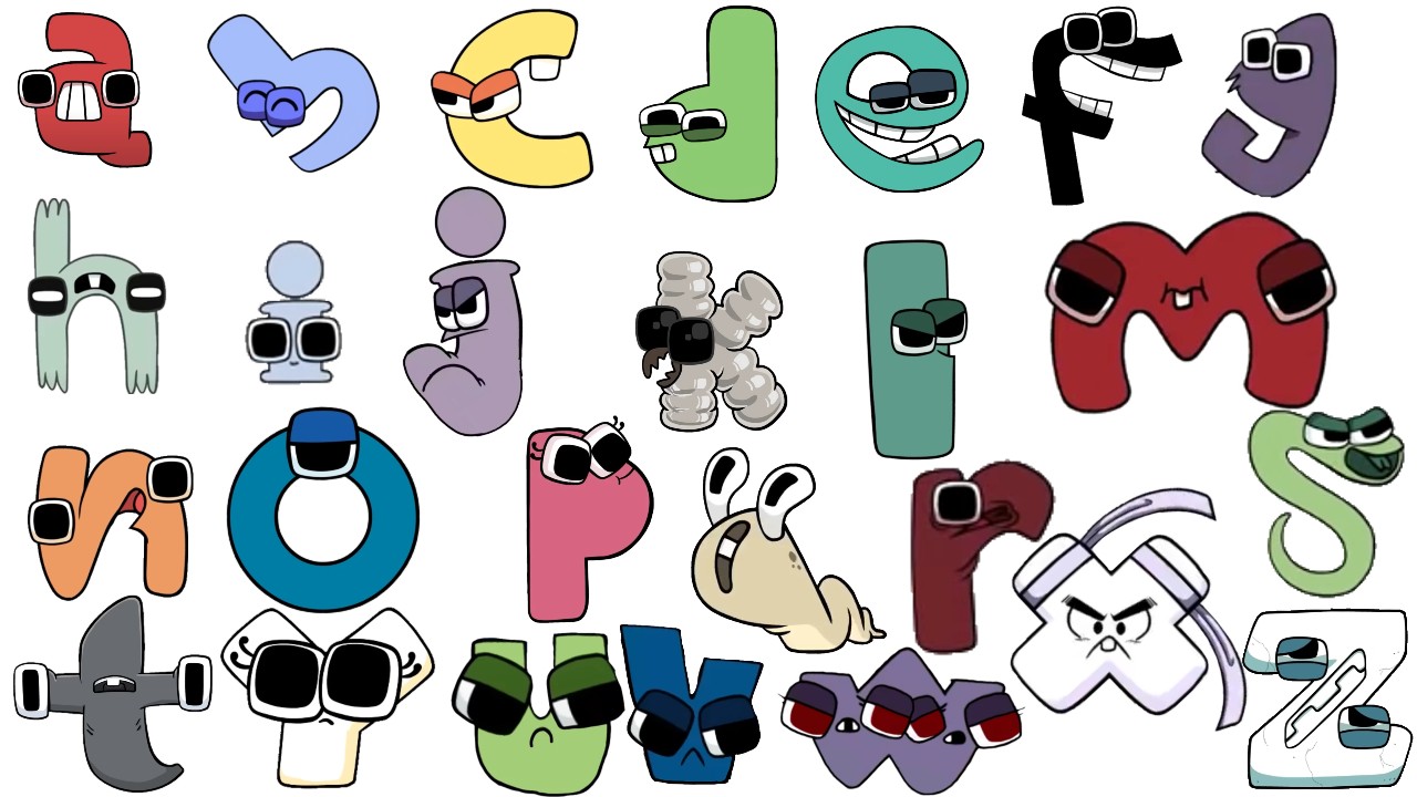 Alphabet lore (lowercase) by crazylolaloudfan on DeviantArt