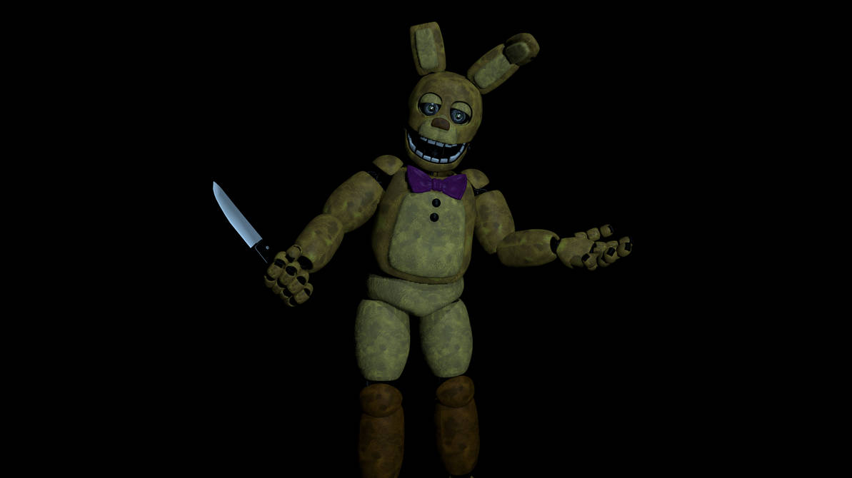 The Yellow Rabbit FNaF by DGFanArt on DeviantArt