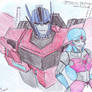 Optimus Prime and Elena