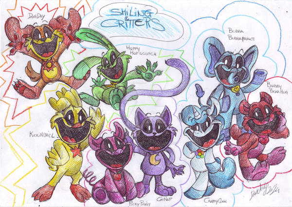 Smiley Critters Raceser Rabbit Smiling Critters by DarkAudi1728 on DeviantArt