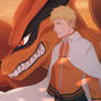 Naruto and Kurama