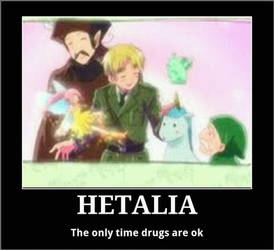 Hetalia and drugs