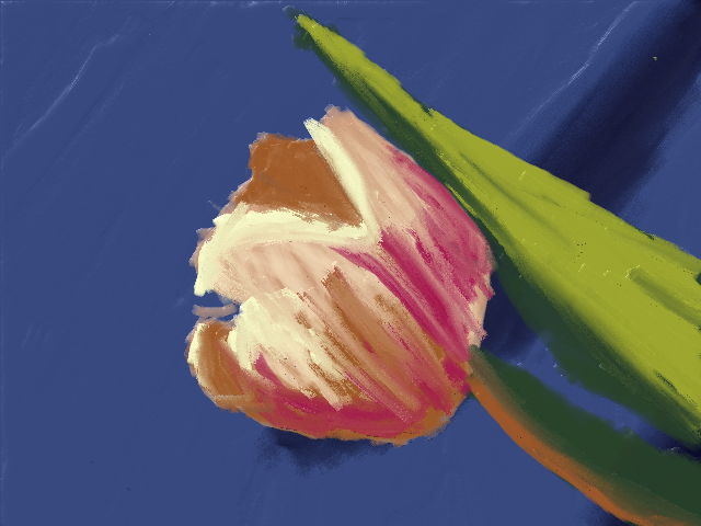 3DS Art Academy - Tulip Lesson