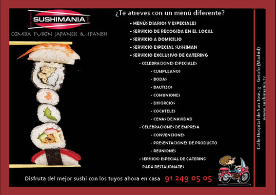 Diptico A5 Sushimania trasera