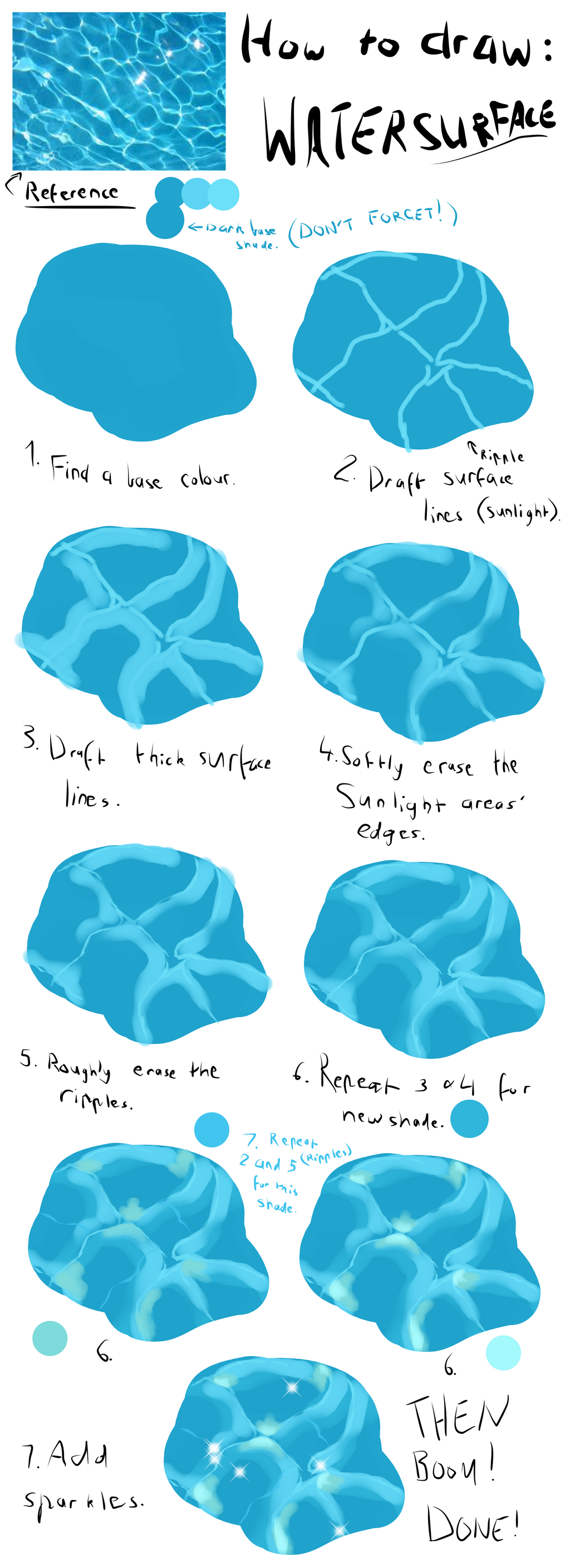 Tutorial . Water Surface by Windi-Go on DeviantArt