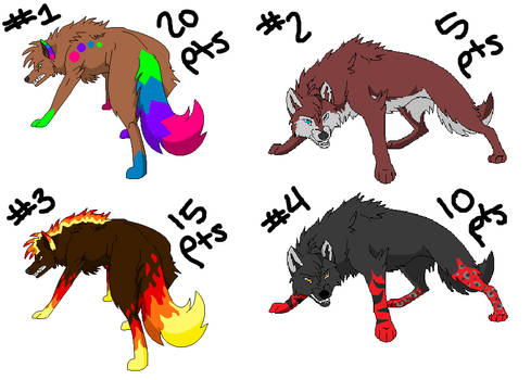 Wolf Adoptables 5