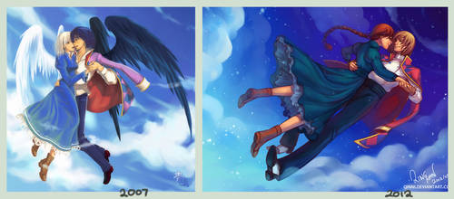 Howl's moving castle - Improvement meme by Qinni