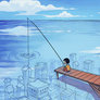 Fishing.