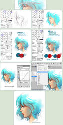 SAI Brush Setting+how they're used + Walkthrough