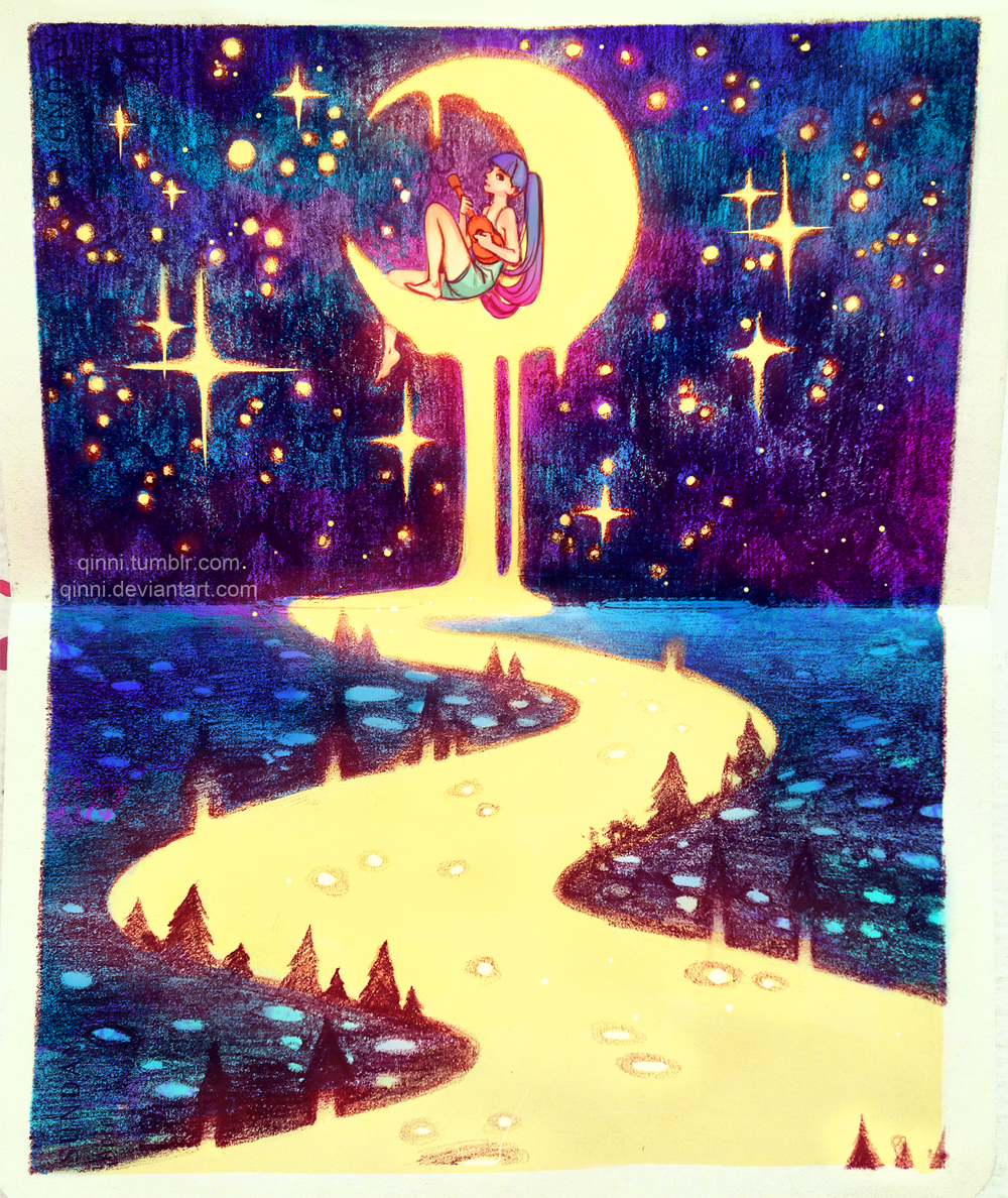 Moon River by Qinni on DeviantArt Moon River by Qinni on DeviantArt