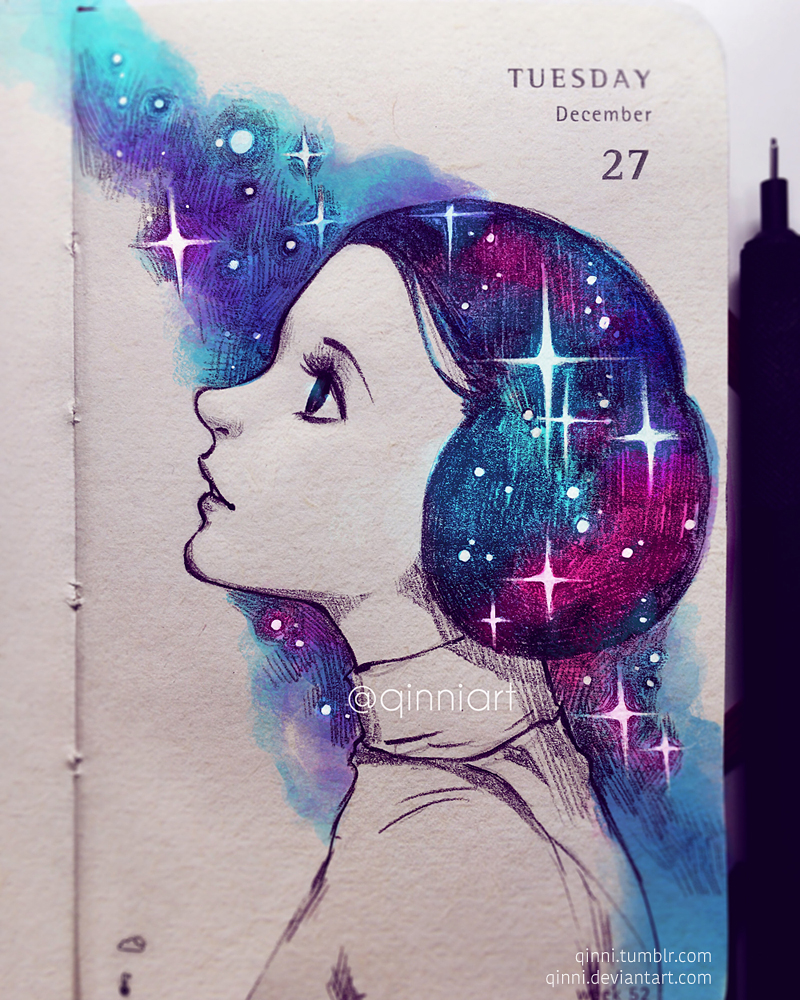 Faraway Galaxy by Qinni