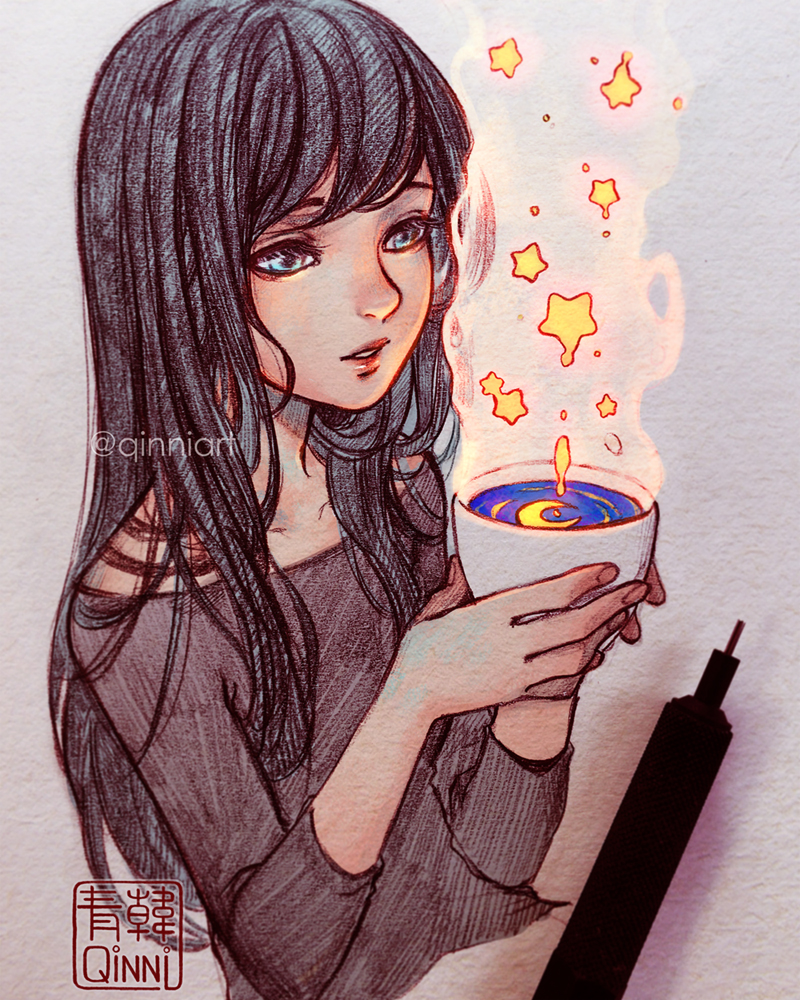Deviantart Coffee Starred Coffee~ by Qinni on DeviantArt