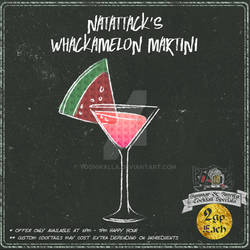 Natattacks Whackamelon Martini