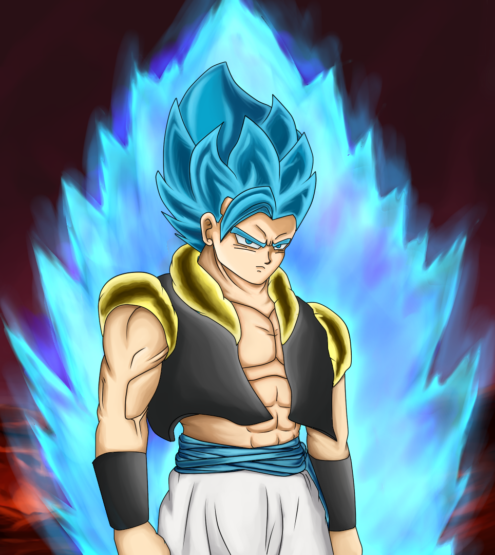 Super Saiyan Blue Gogeta - Hunterr