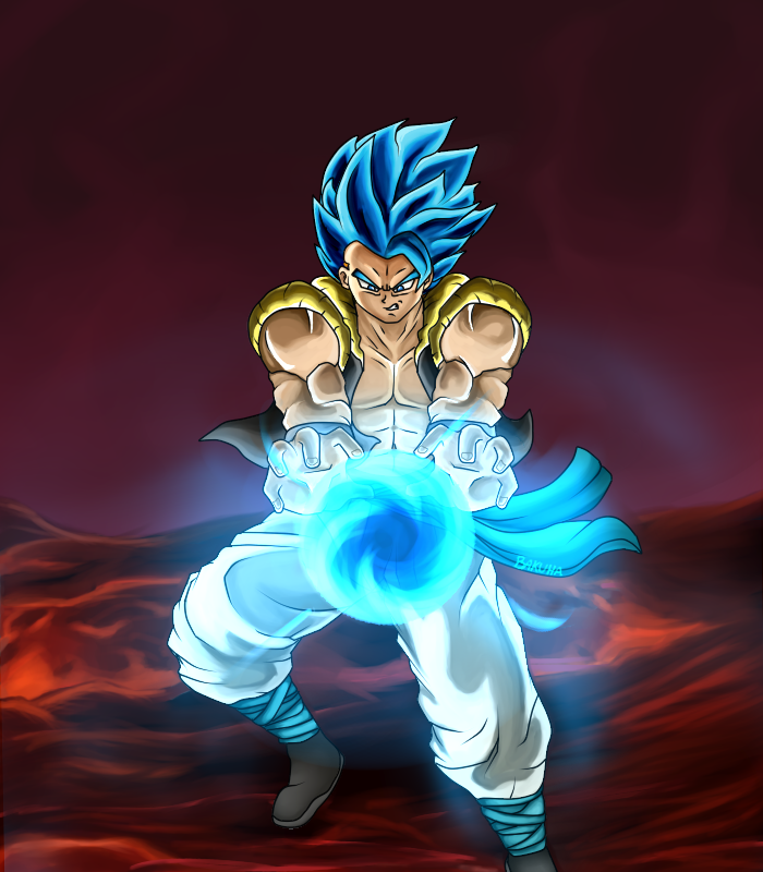 Gogeta Super Saiyan Blue [DBS Broly] by Teejee67 on DeviantArt