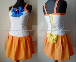 Sailor Venus Inspired Dress By Painted Kitsune