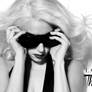 Lady Gaga black and white