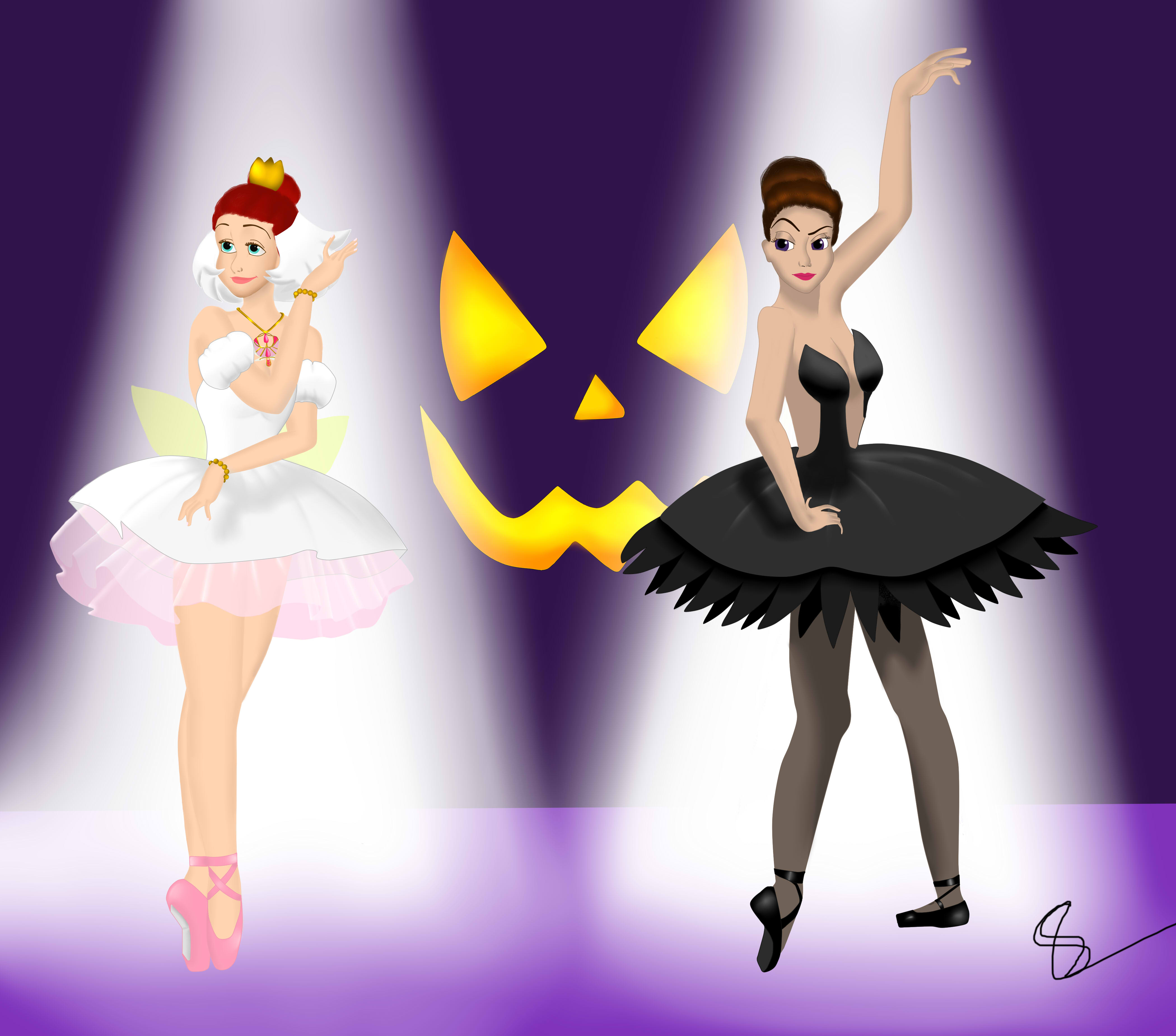 Halloween contest-ariel and vanessa