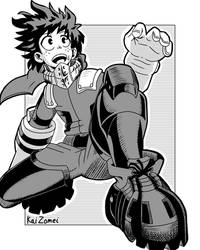 Izuku Midoriya Costume Gamma