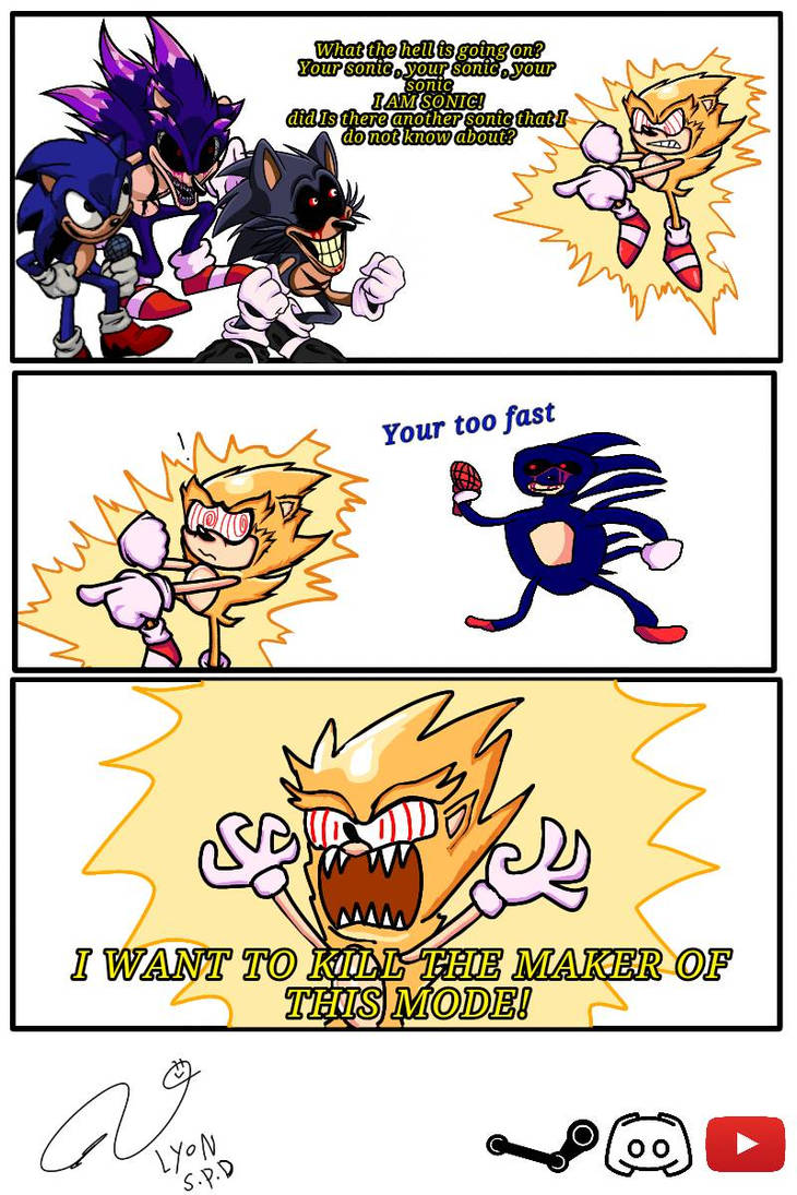 that's too many sonic! by LYONSPD on DeviantArt