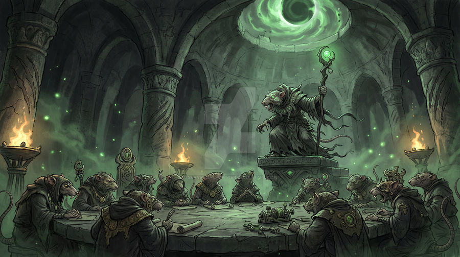 Warhammer - Skaven Grey Seer Council