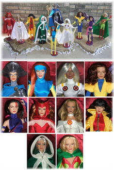 X-Men X-WOMEN 16'Tonner Dolls