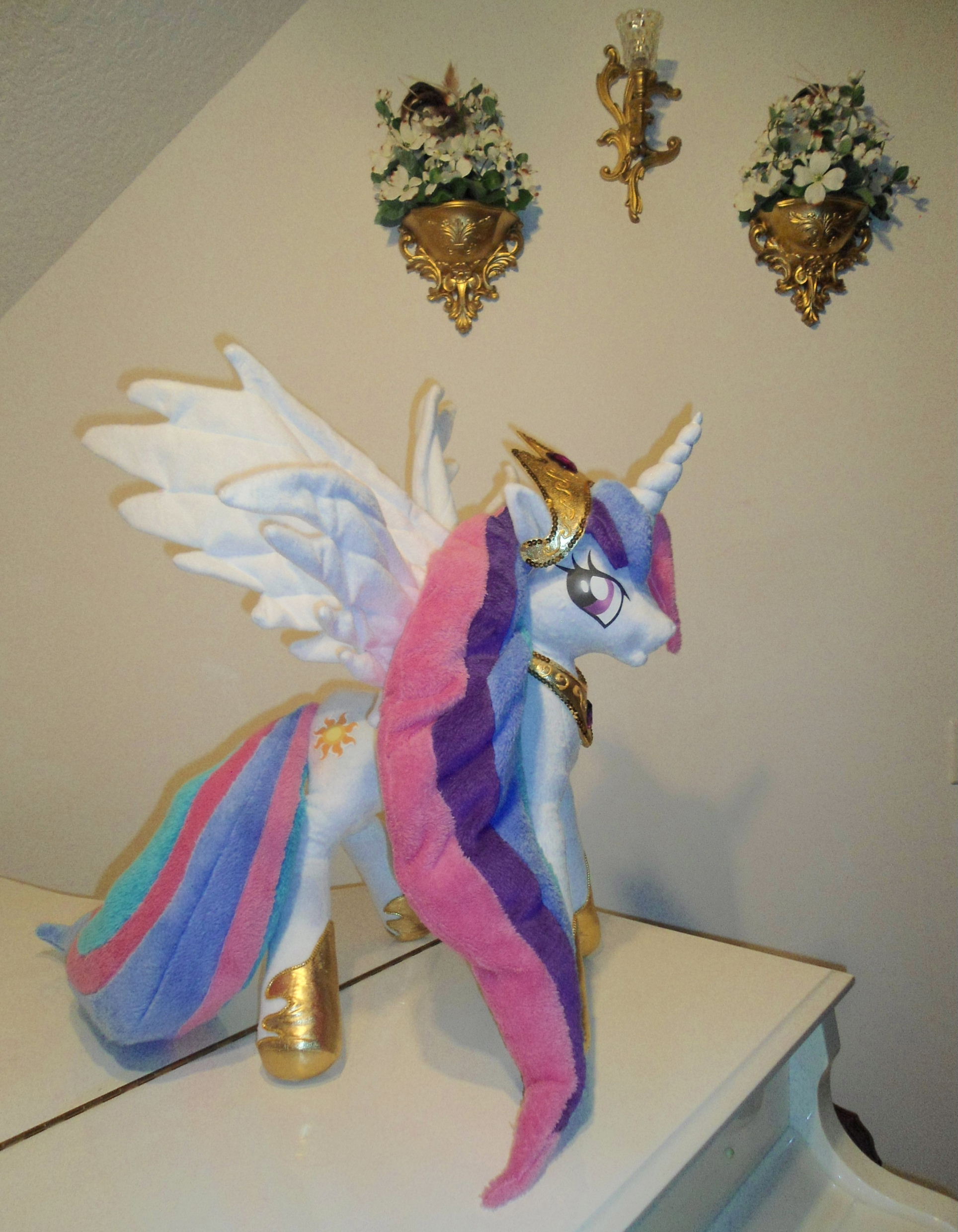 Princess Celestia My Little Pony 24' OOAK Plu