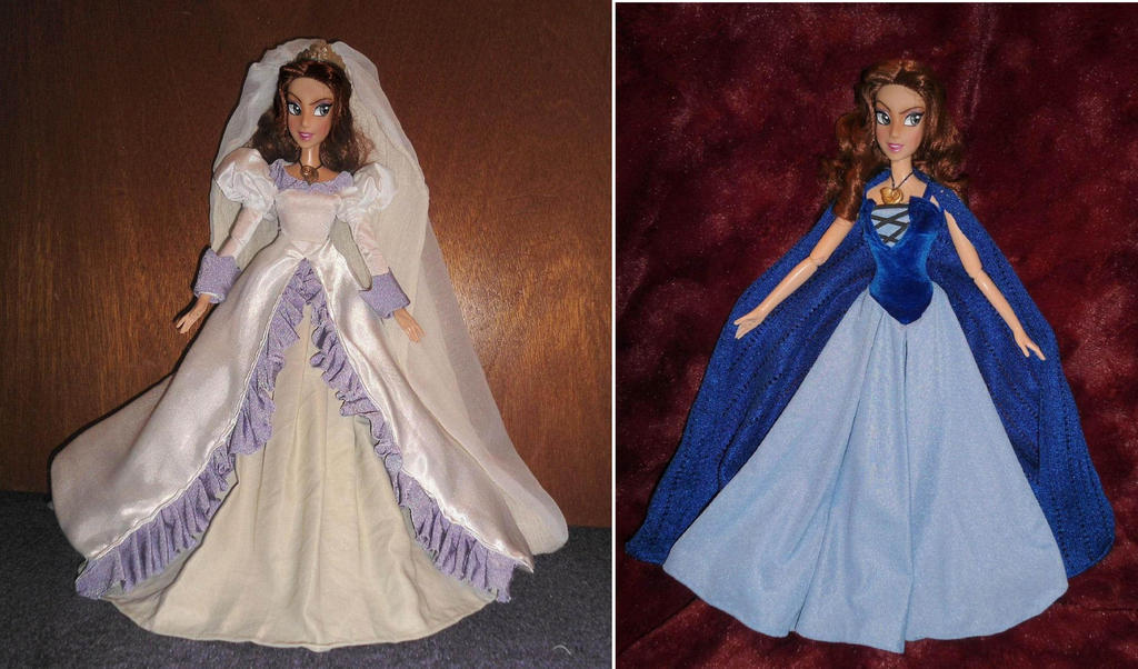 Vanessa + Wedding 17inch OOAK Doll LITTLE MERMAID by SetsunaKou on