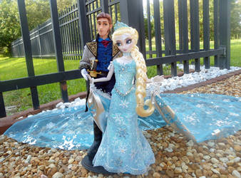 Elsa x Hans Designer Fairytale Custom Dolls