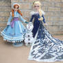 Olaf's Frozen Adventure Elsa + Anna 16 inch Dolls