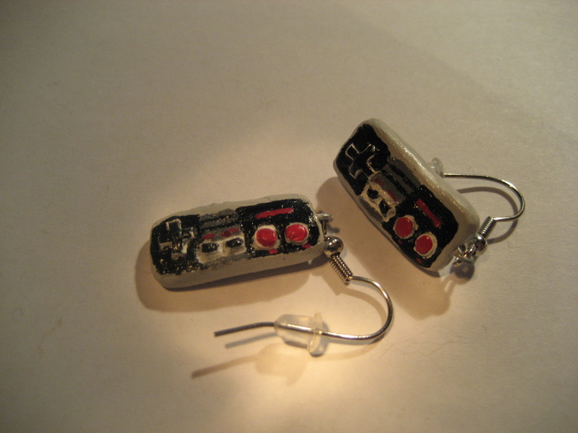 Nintendo joypads Earrings