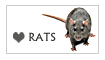 Heart Rats Stamp