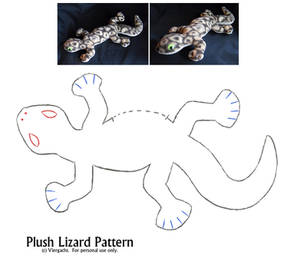 Plush Lizard Pattern