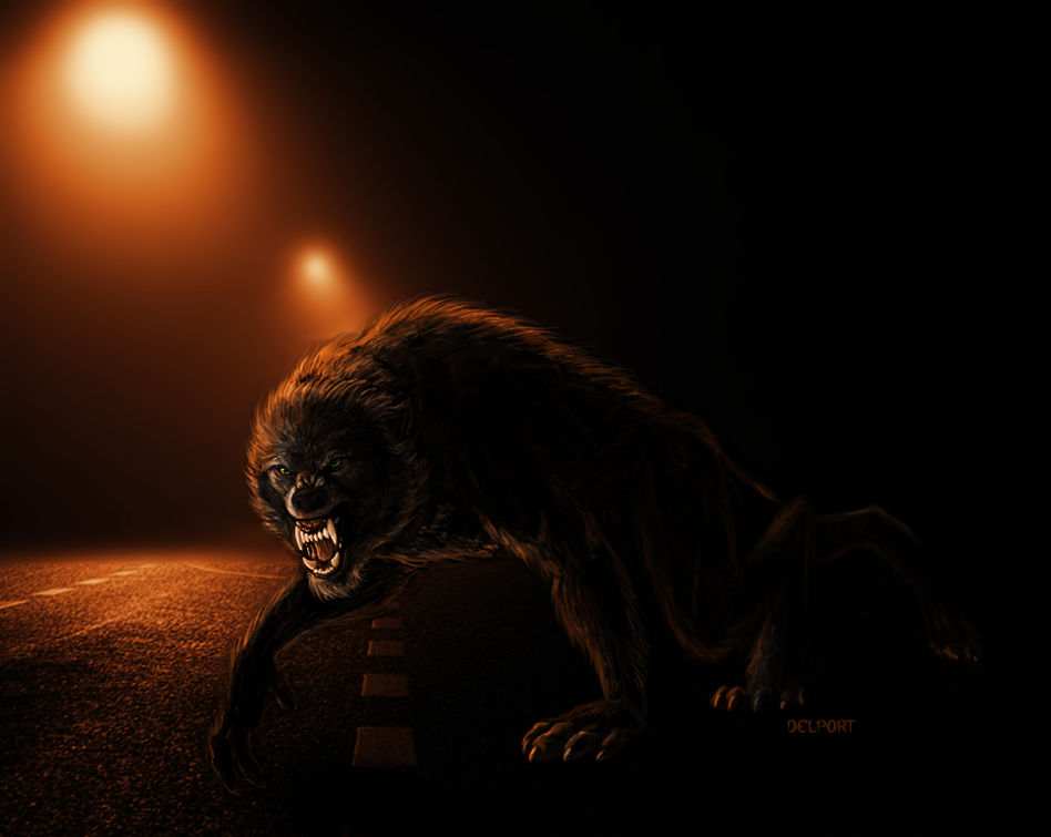 Draw a Werewolf Day - Road Rage by Viergacht on DeviantArt