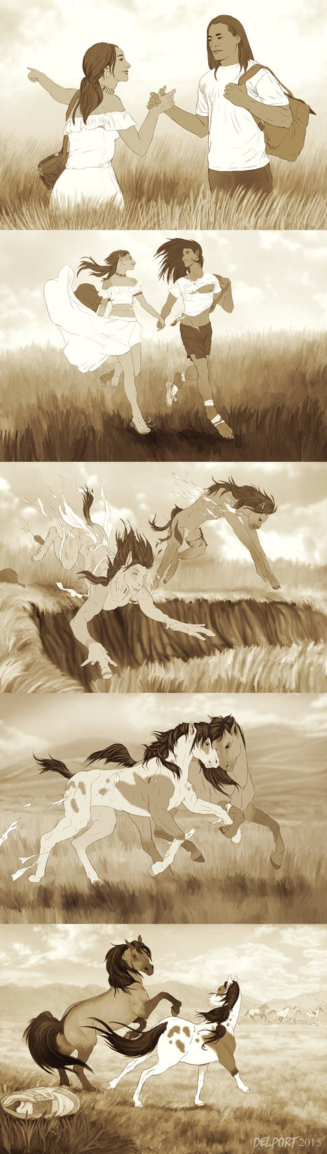 Deviantart Front View Running Running Free commission by Viergacht on DeviantArt