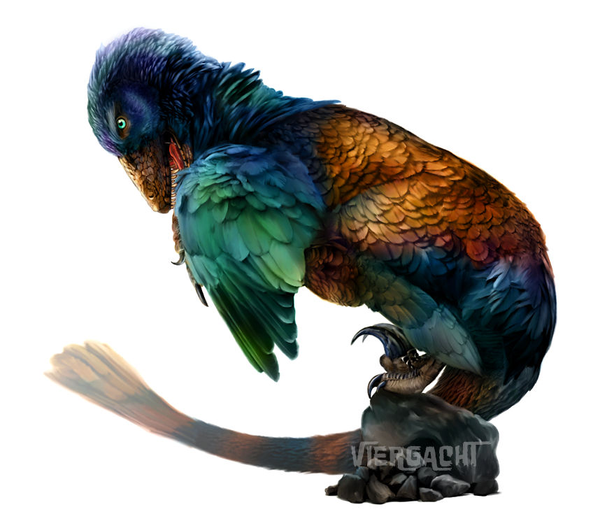 Dakota Rabbit Dinovember - Dakotaraptor by Viergacht on DeviantArt