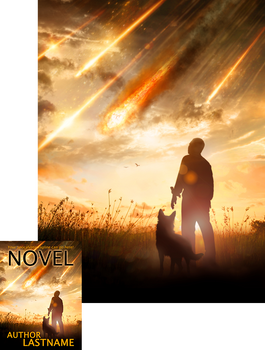 Extinction Event Premade Book Cover